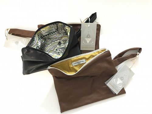 ECO LEATHER POUCHES